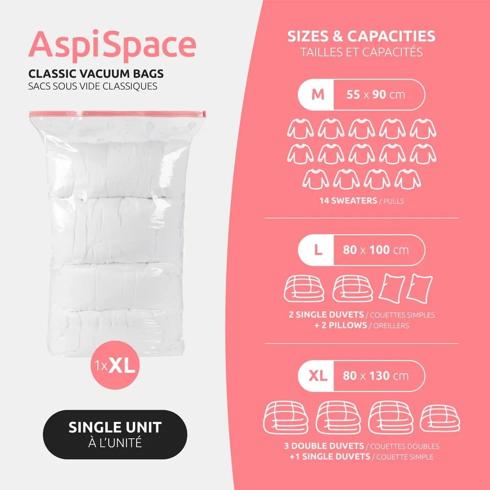 Вакуумна торба Single Space XXL – Compactor