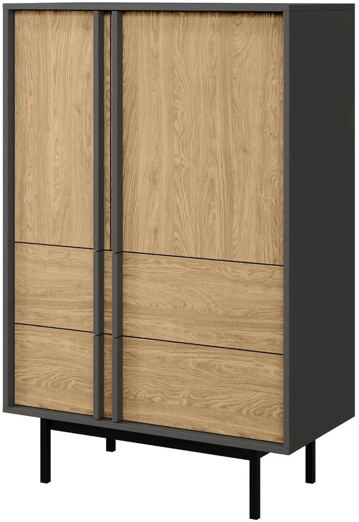 Висок бюфет Alsy Reg-Дърво