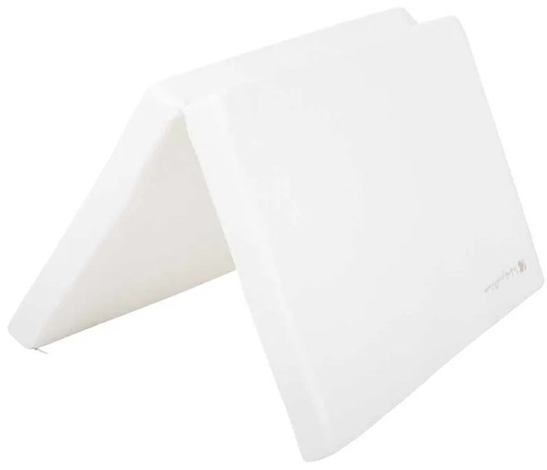 KIKKA BOO Сгъваем матрак мини 45/80/5 см. AIRKNIT WHITE