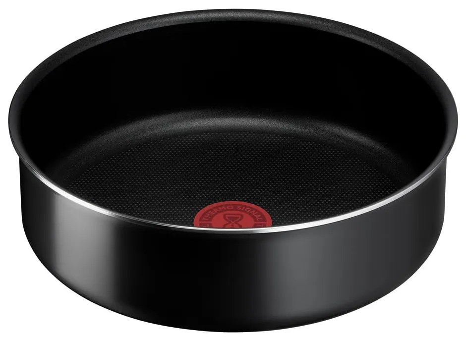 Комплект алуминиеви съдове за готвене 3 бр. Ingenio Easy Cook & Clean Black - Tefal
