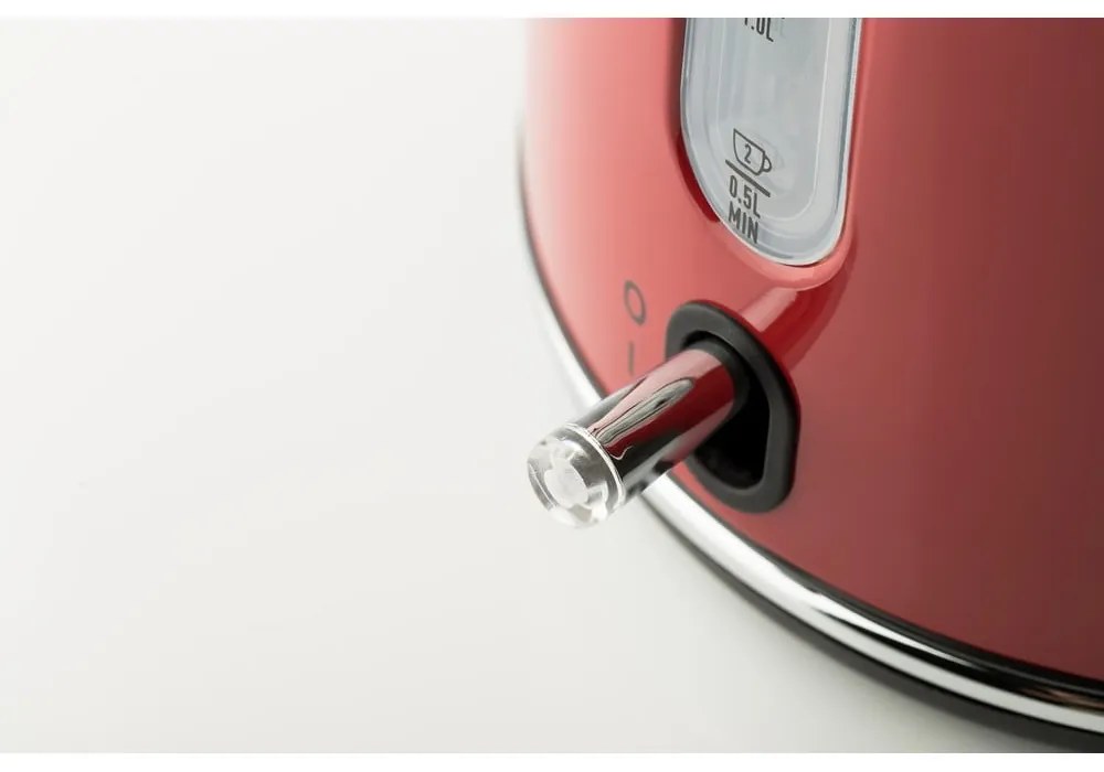 Червена електрическа кана 1,7 l Dorset Putty – Haden