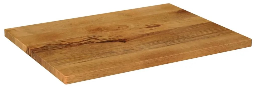 371598 vidaXL Плот за маса, 80x60x2,5 см, правоъгълен, манго масив