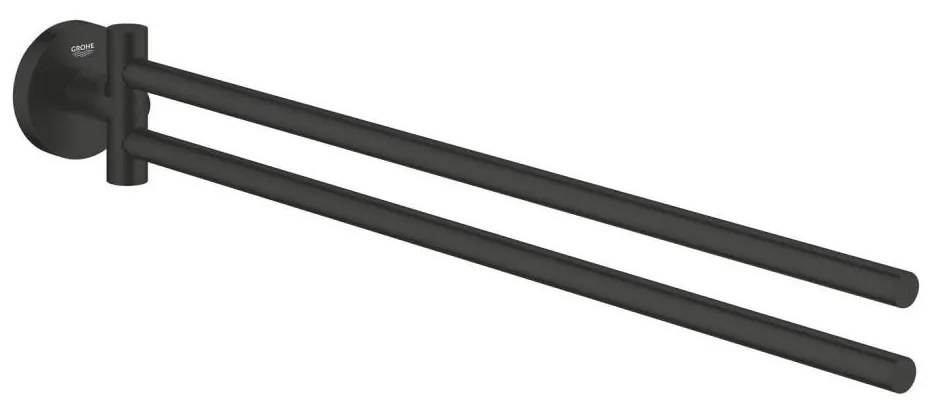 GROHE 411832430 - Поставка за кърпи START, 439 мм, черна