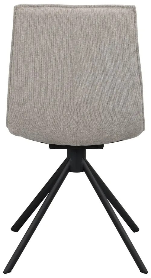 Бежови въртящи се трапезни столове в комплект от 2 броя Lowell - Rowico