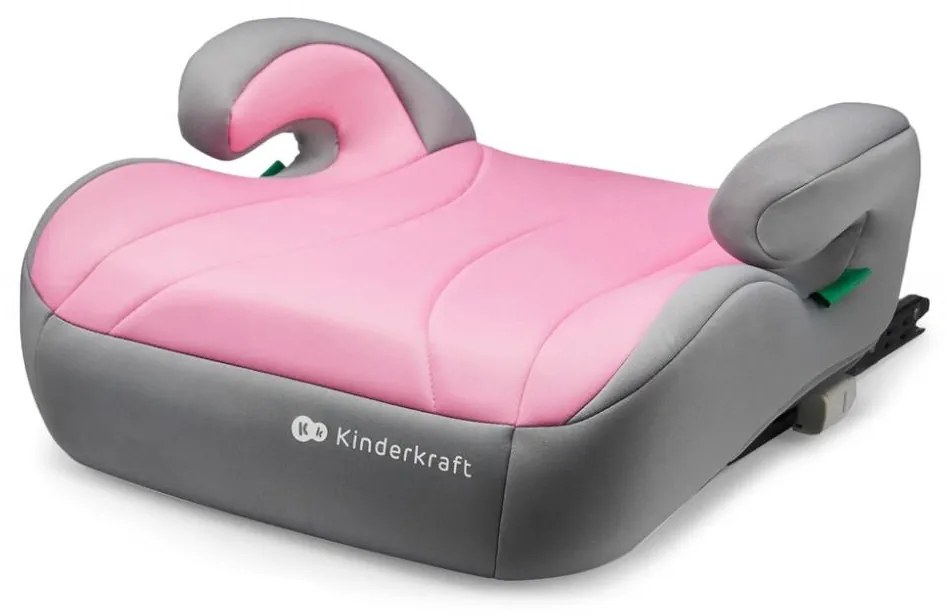 KINDERKRAFT - Подсилваща седалка за кола I-BOOST i-Size 135-150 см розов