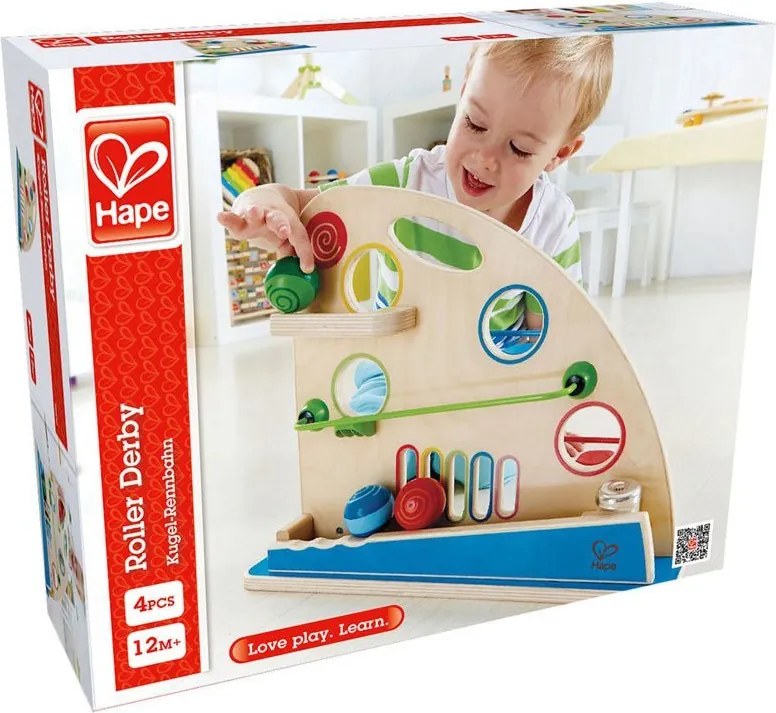 Hape - Ролер с цветни топки H0430