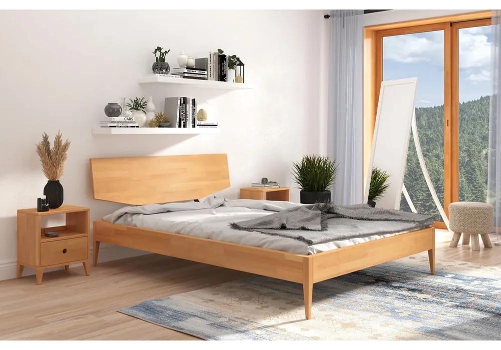 Двойно легло от букова дървесина , 140 x 200 cm Sund - Skandica