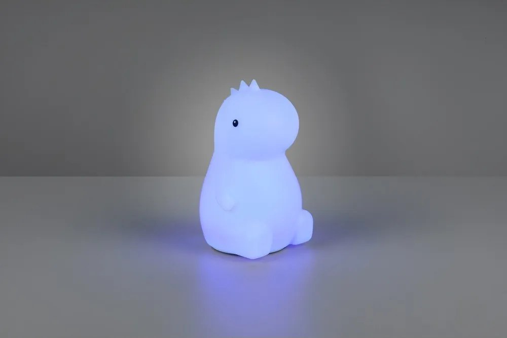 Бяла детска нощна лампа Rexy – Reality