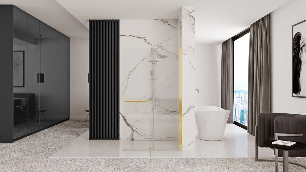 Душ параван Rea Cortis GOLD 120