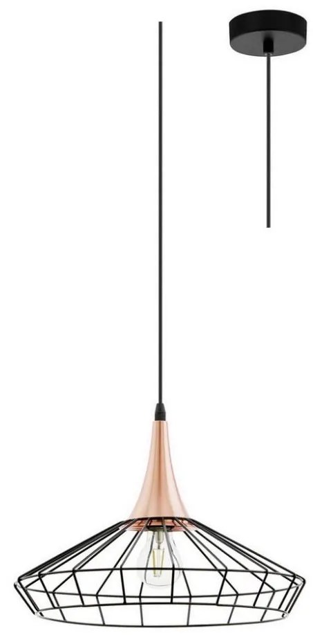 Eglo 54678 - LED полилей на кабел 1xE27/4W/230V