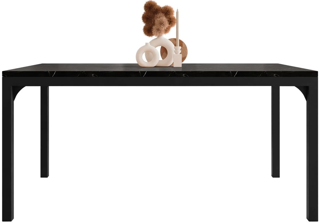 Кафе маса Mocca I-Черно Мрамор