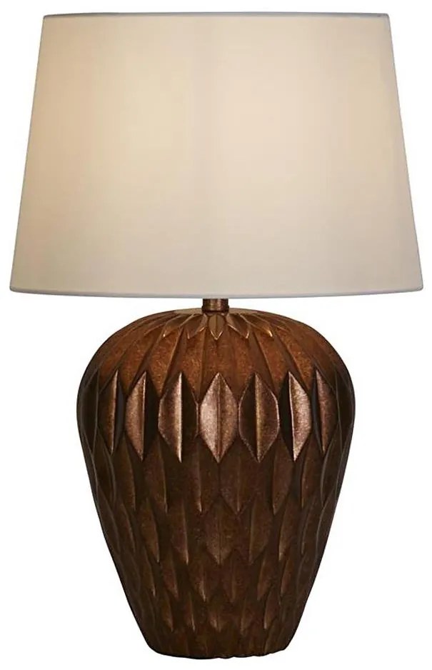 Searchlight EU61420BZ - Настолна лампа ROSETTA 1xE27/60W/230V