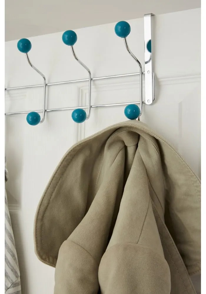 Метална закачалка за врата в ментово сребро 41 см - Premier Housewares