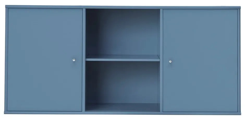 Син нисък висящ скрин 133x61 cm Mistral – Hammel Furniture