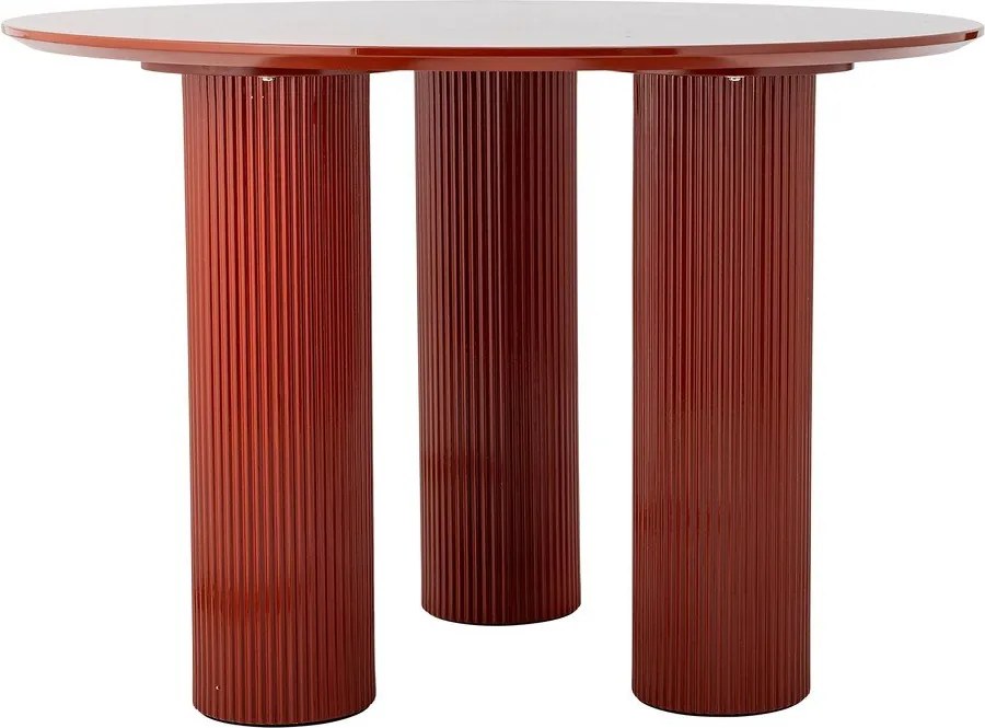 Гланцова кръгла трапезна маса ø 110 cm Della – Bloomingville