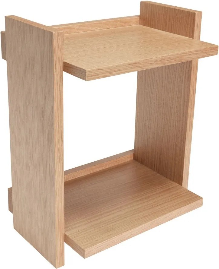 Подова етажерка с дъбов декор в естествен цвят 34 cm Forma - Hübsch