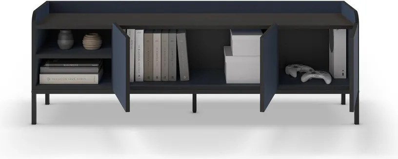 Синя маса за телевизор 160x55x42 cm Adara – Marckeric