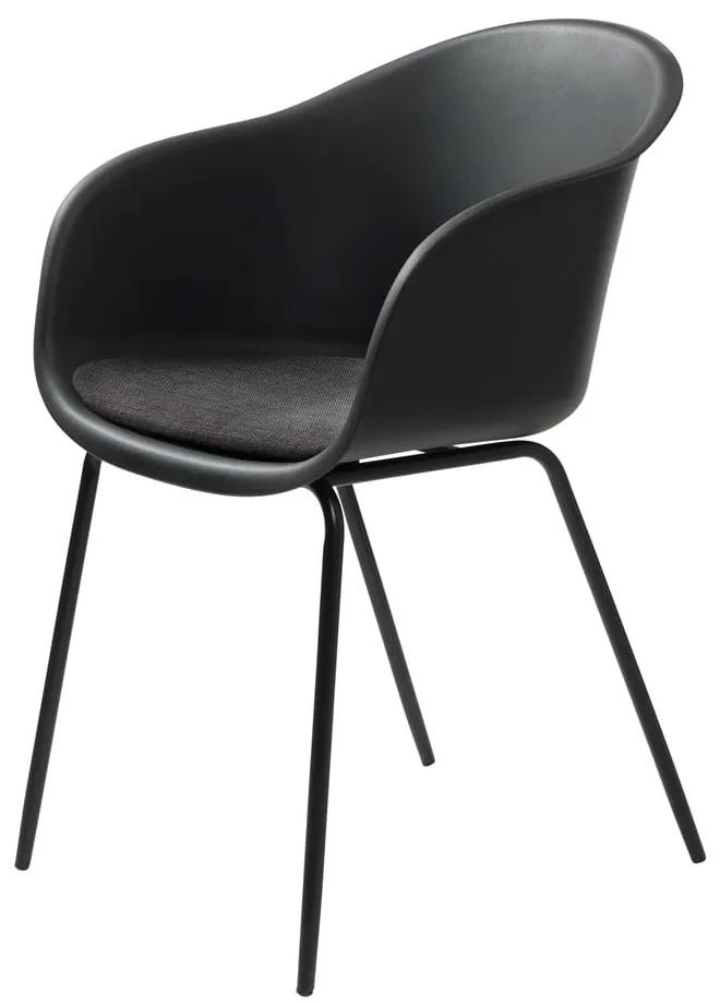 Черен трапезен стол Topley - Unique Furniture