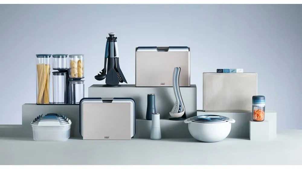 Комплект от 2 сини мелнички за сол и пипер Milltop Sky - Joseph Joseph