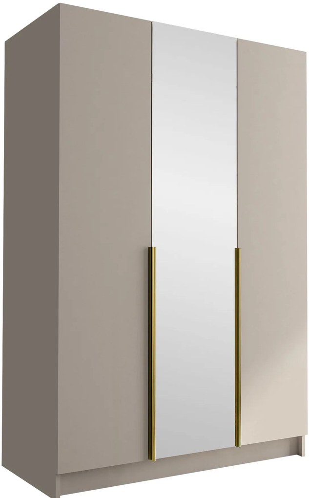 Гардероб Calia II 3-врати-Кашмир - Златно