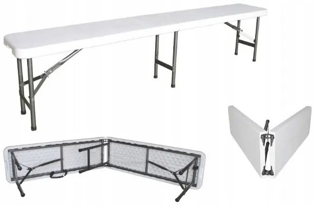 Сгъваема пейка 180cm 2pcs