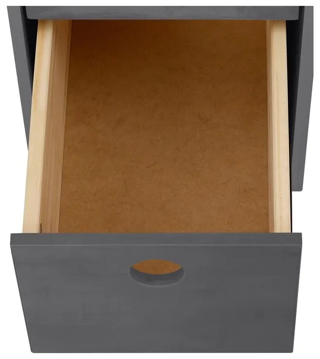 Работна маса от масивен бор 50x100 cm Alpi – Støraa