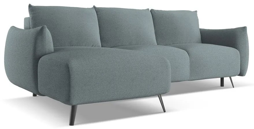 Светлосин ъглов диван (ляв ъгъл) Malie – Makamii