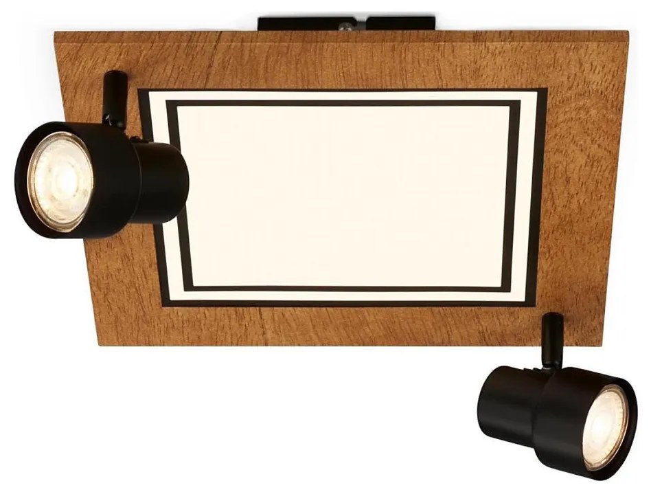 Brilo - LED таванно осветително тяло LED/12W/230V + 2xGU10/9W 3000K