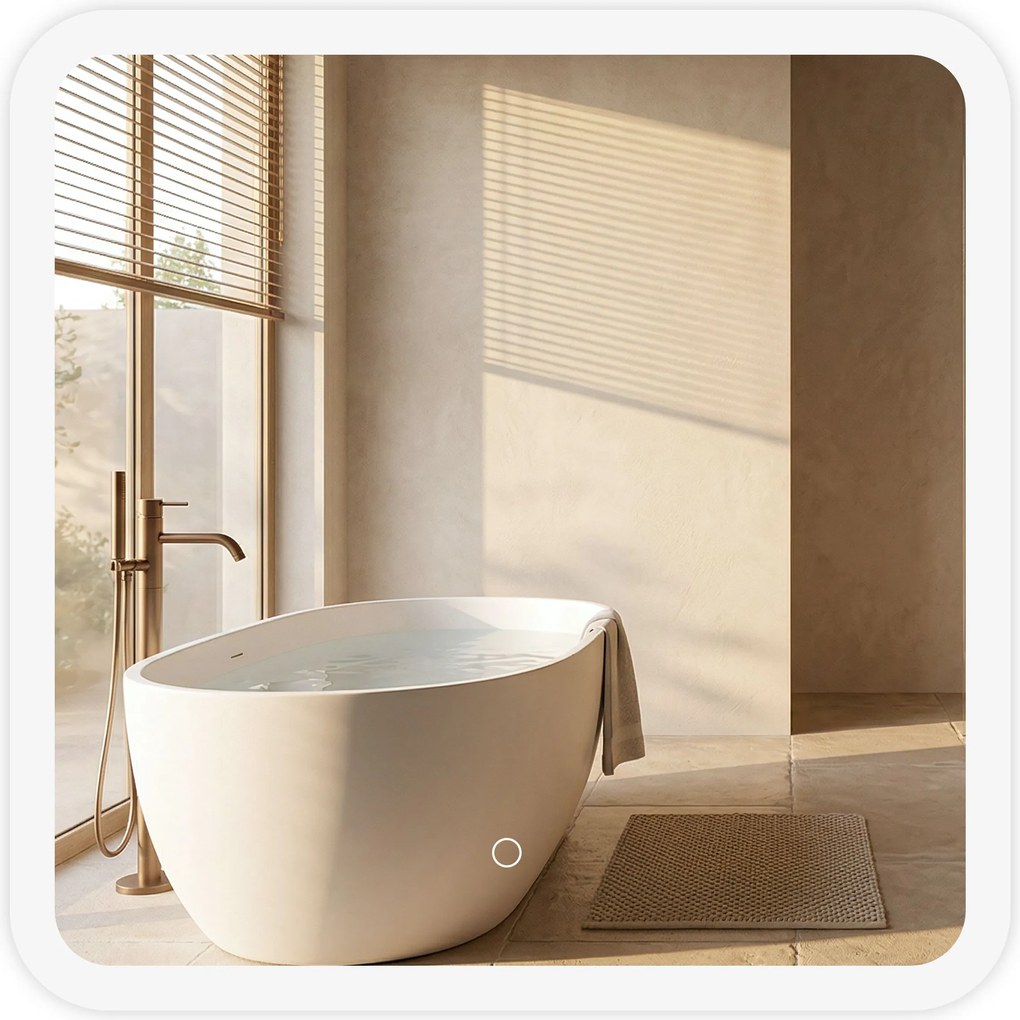 Огледало LED 70x70cm TOP-2