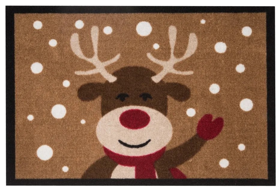 Изтривалка Hanse Home Reindeer, 40 x 60 cm