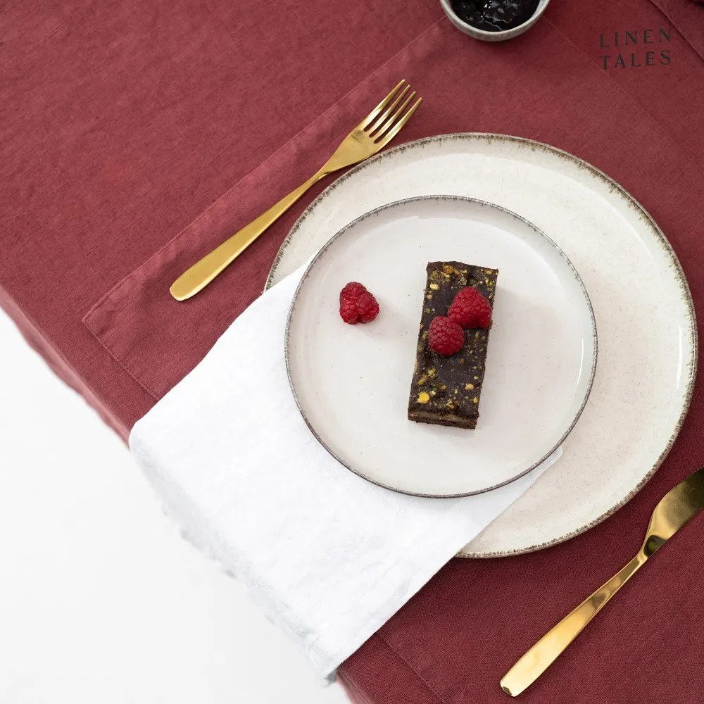 Ленена подложка за хранене 35x45 cm Marsala – Linen Tales
