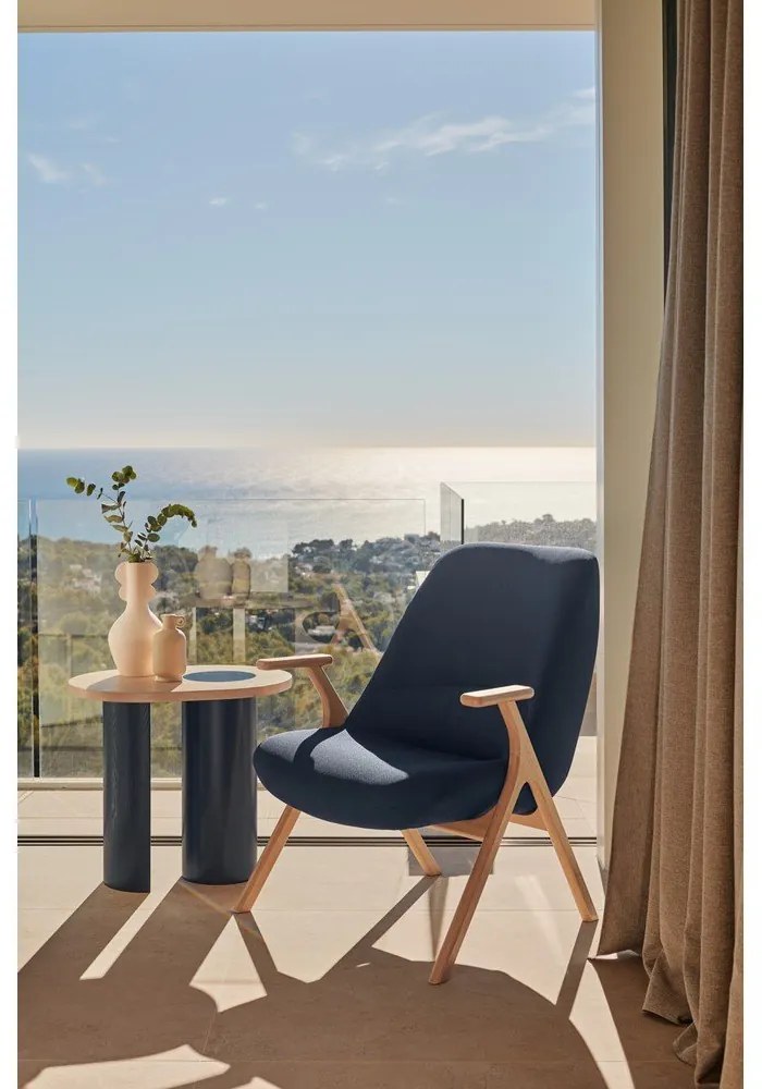 Тъмносин фотьойл Dins - Teulat