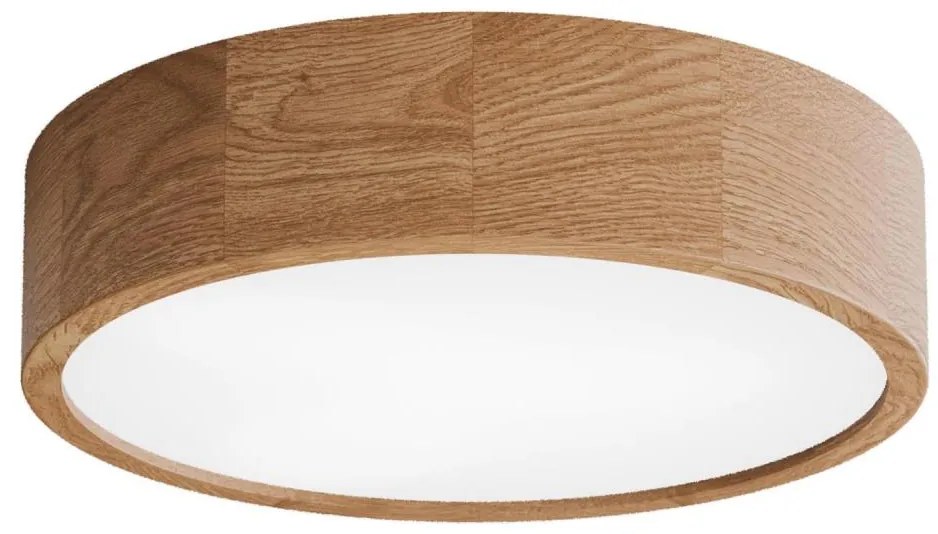 Таванно осветително тяло със сензор CLEO 3xE27/24W/230V пр. 37,5 cm, дъб