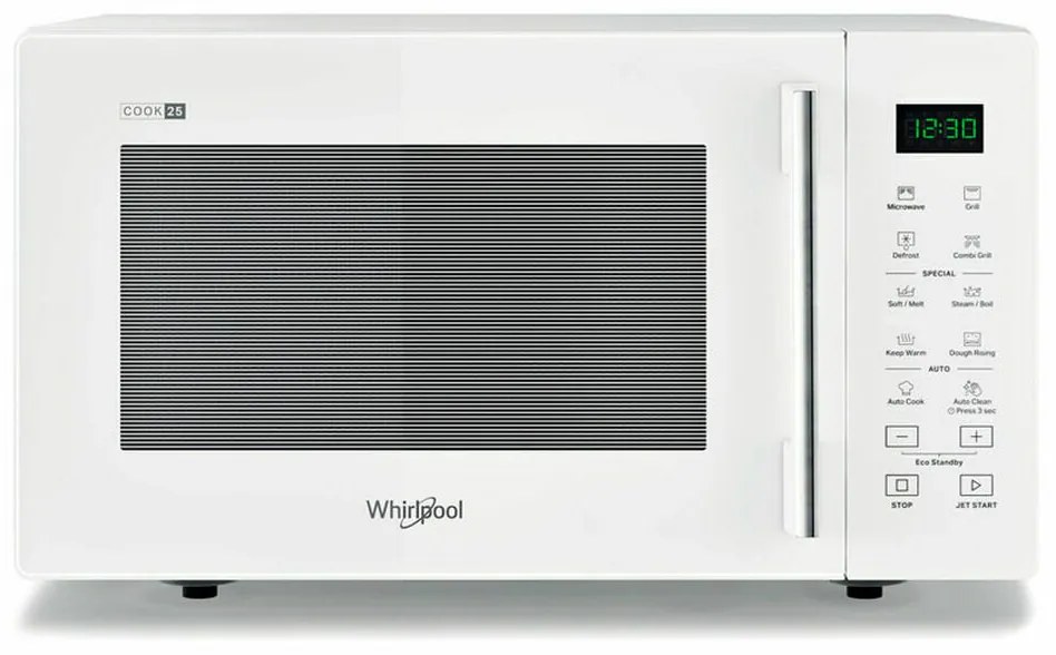 Микровълнова Фурна с Грил Whirlpool Corporation MWP254W     25L Бял 900 W 25 L