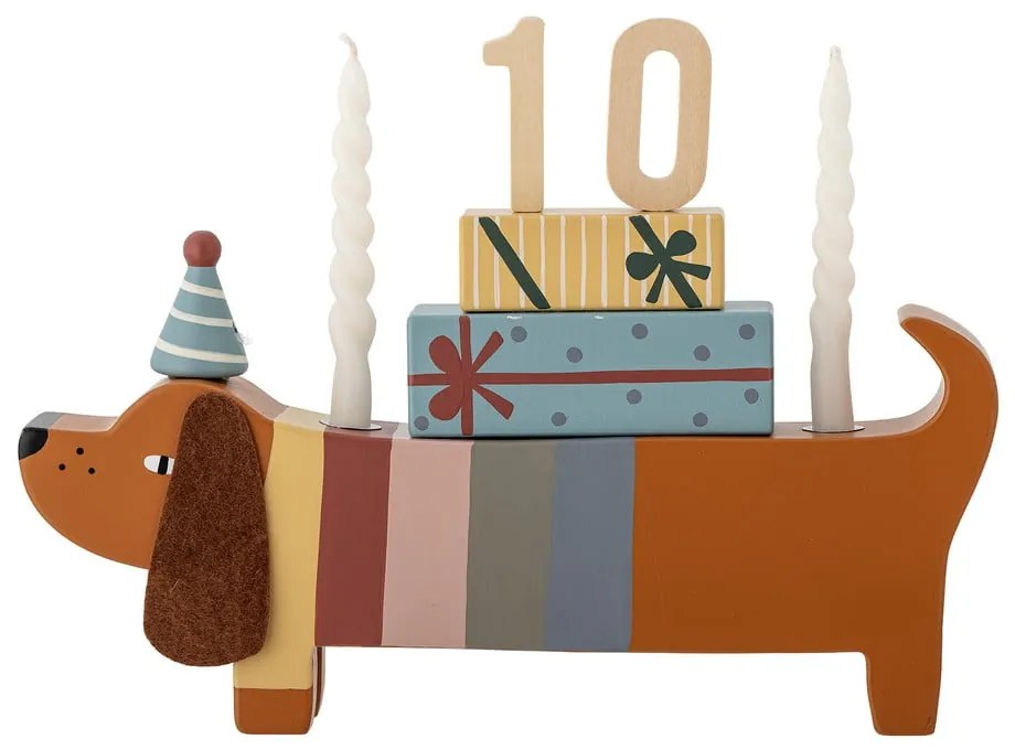 Дървен свещник Charlie – Bloomingville Mini