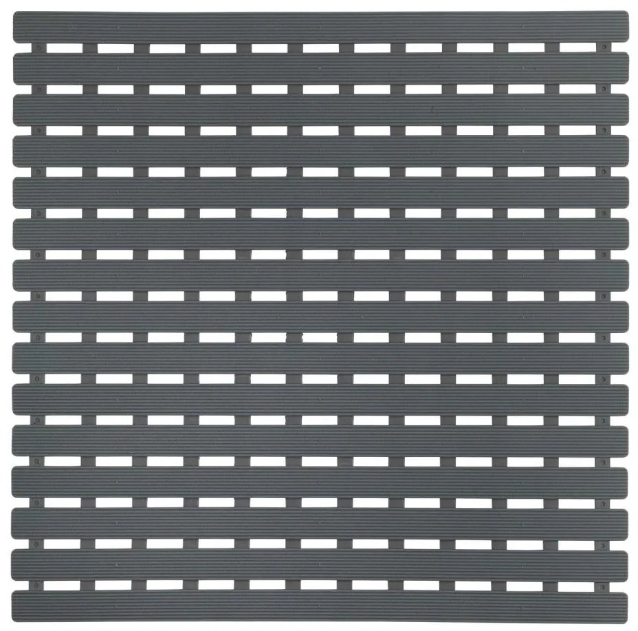 WENKO 23125100-Подложка за душ ARINOS 54x54 cm сива/сива