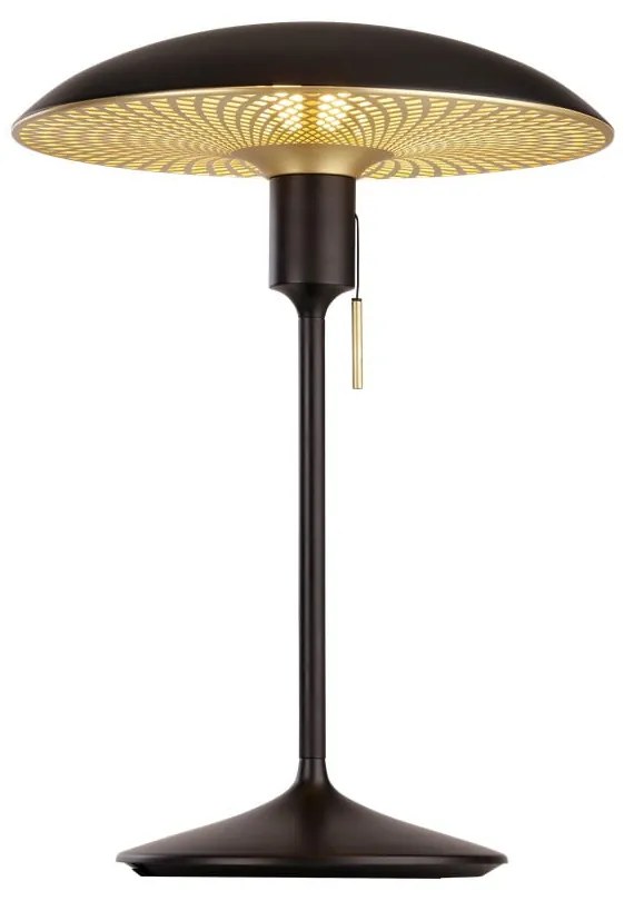 Черно-златен абажур ø 35 cm Manta Ray – UMAGE