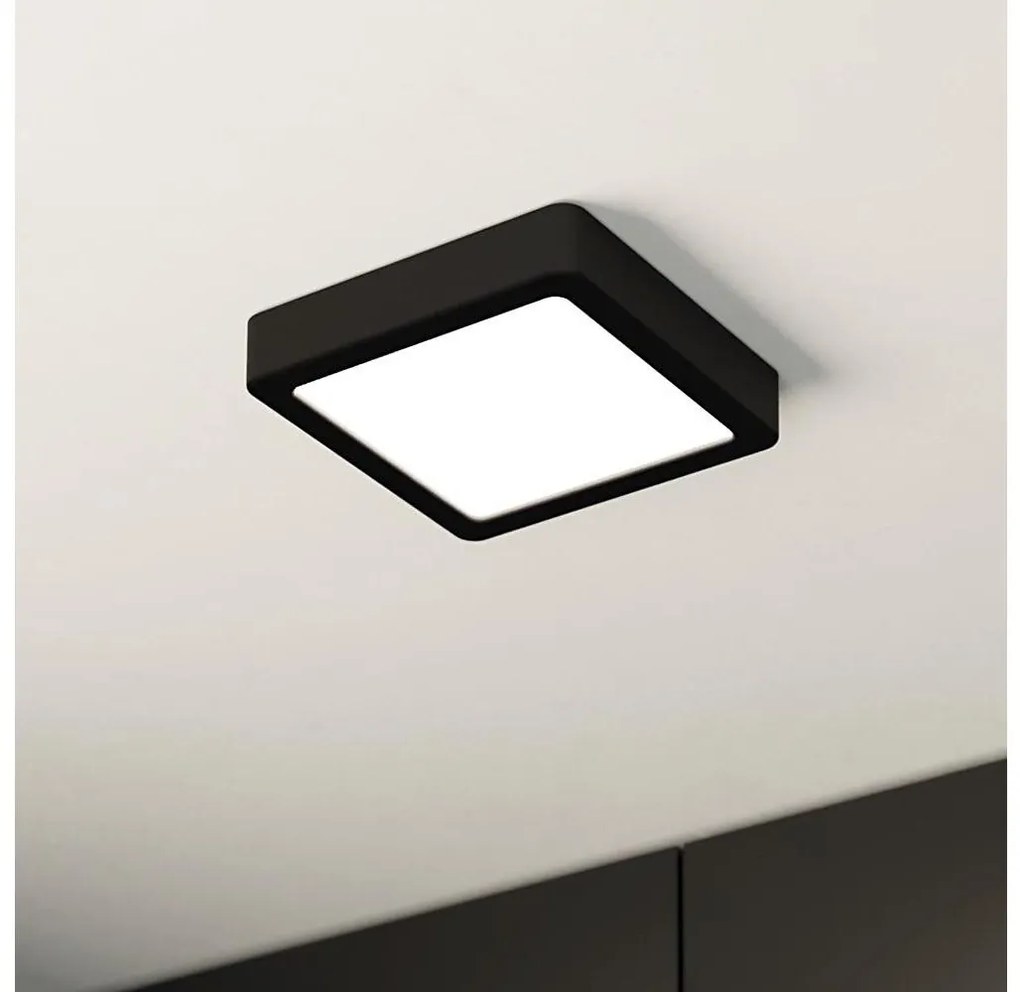 Eglo 900586 - Димируемо таванно осветително тяло FUEVA LED/11W/230V черно