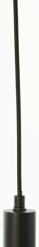 Сива лампа за таван със стъклен абажур ø 21 cm Lekar - Light &amp; Living