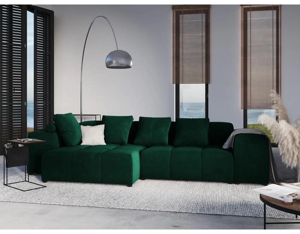 Зелена кадифена възглавница за модулен диван Rome Velvet - Cosmopolitan Design