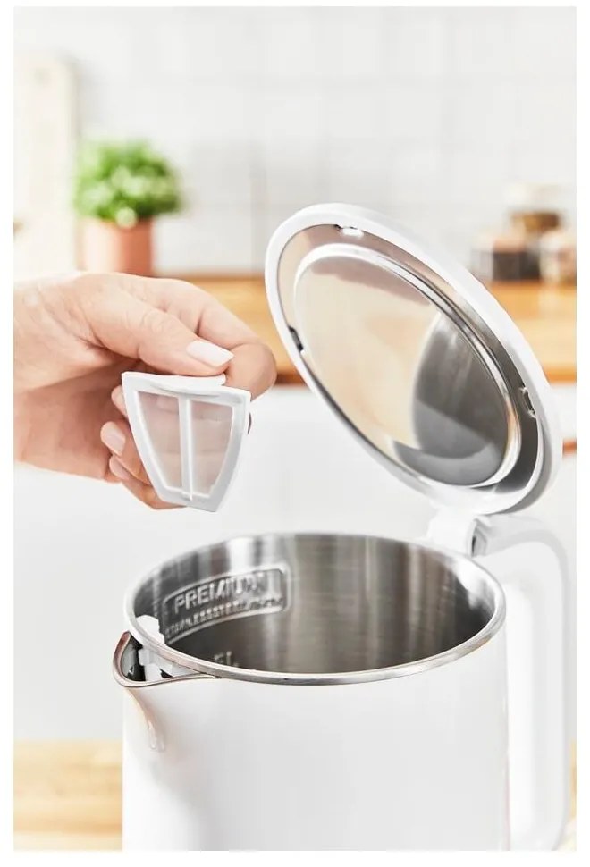 Бял чайник 1,5 л Sense KO693110 - Tefal