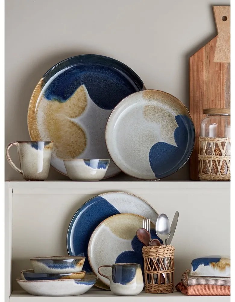 Глинен комплект за хранене 12 бр. Jules – Bloomingville