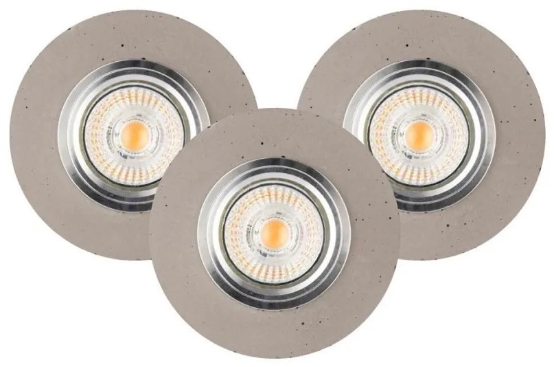 Spot-Light 2511336 - К-кт 3x LED Лампа за окачен таван VITAR 1xGU10/5W/230V