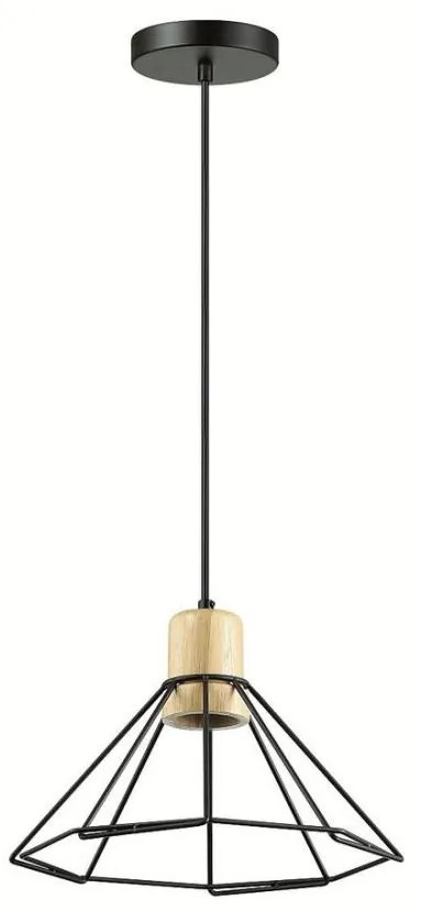 Полилей на въже LOFT 1xE27/60W/230V