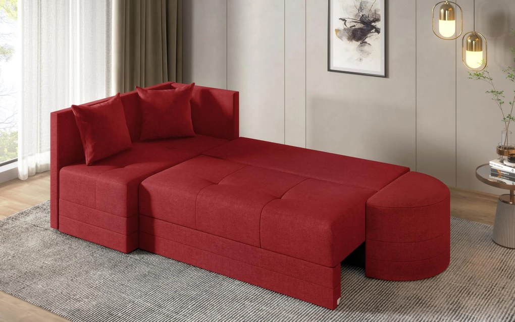 Разтегателен ъглов диван Рейли