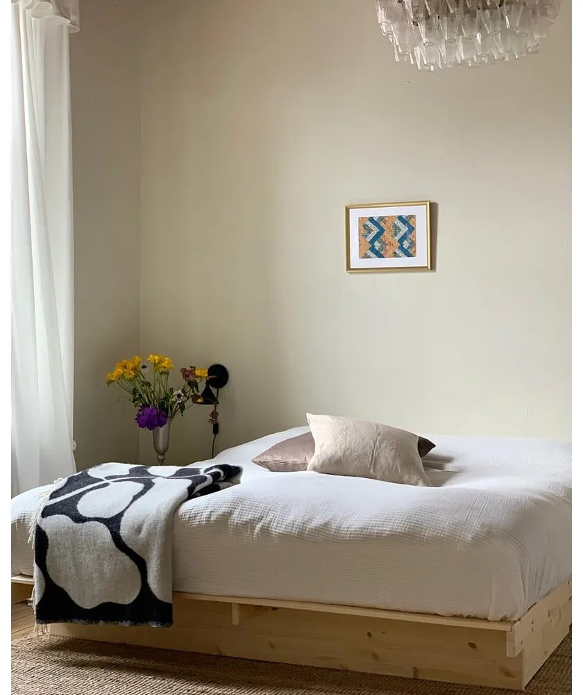 Двойно легло от борова дървесина 180x200 cm Kanso – Karup Design