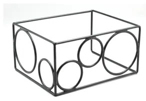 Horecano - Метален дисплей с неплъзгащо покритие ELEMENT 31.3x25.3x25.8см(901806BK)