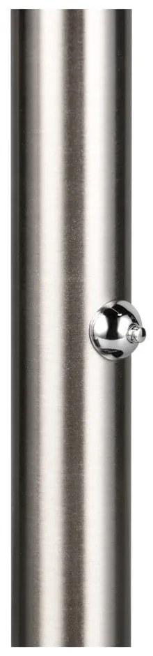 LED подова лампа в черен и сребрист цвят (височина 145 cm) Fiore – Trio Select