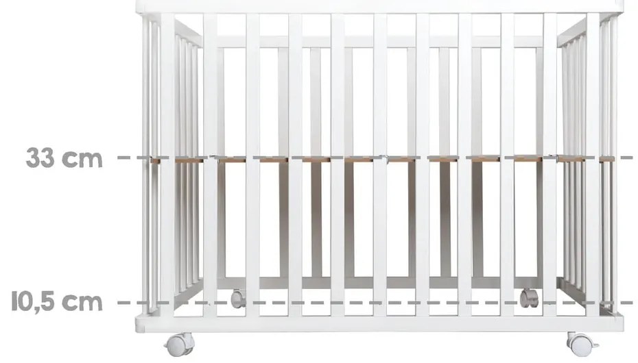 Сива кошара за игра 100x75 cm - Roba