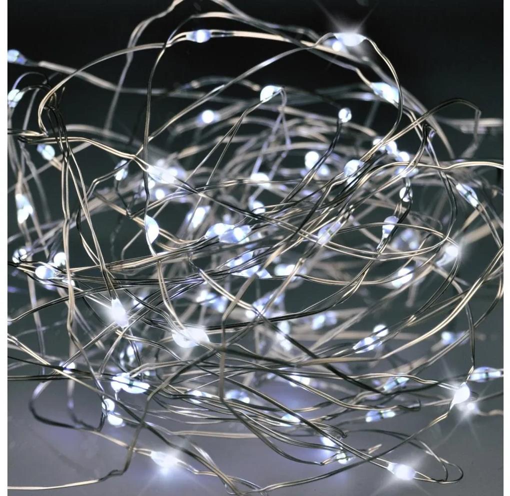 Brilagi - LED Коледни лампички 100xLED 10м студено бели